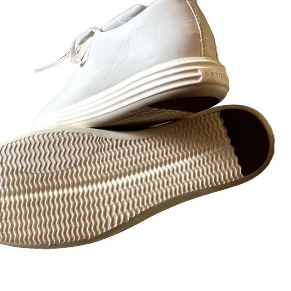 Cole Haan Men's Grand Crosscourt II White Leather Shoes C26515 - Size 11.5 - Picture 2 of 5